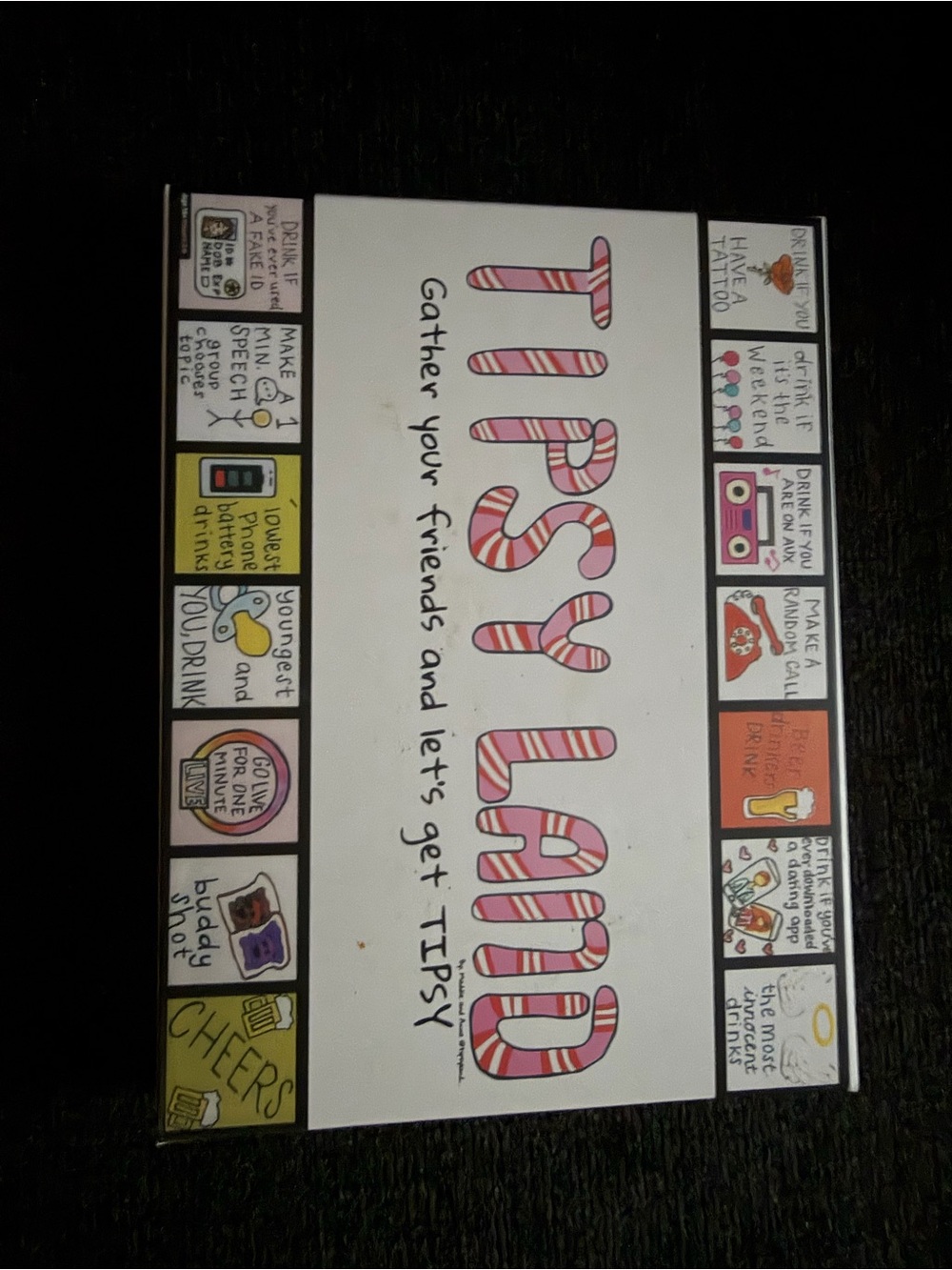 Tipsy Land Party Board Game